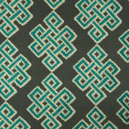 CARNABY - GEOMETRIC DESIGNER PATTERN HEAVY WEIGHT UPHOLSTERY FABRIC BY THE YARD