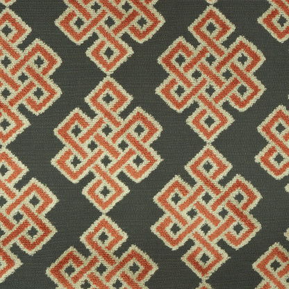 CARNABY - GEOMETRIC DESIGNER PATTERN HEAVY WEIGHT UPHOLSTERY FABRIC BY THE YARD