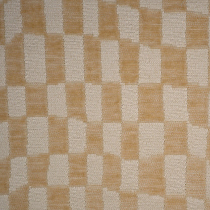 CHECKMATE - CHECKERED DESIGN CHENILLE UPHOLSTERY FABRIC