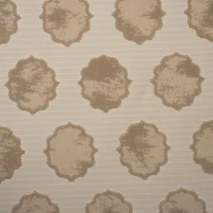 CLAIRE - MEDALLION  CUT VELVET UPHOLSTERY FABRIC BY THE YARD