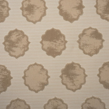 CLAIRE - MEDALLION  CUT VELVET UPHOLSTERY FABRIC BY THE YARD
