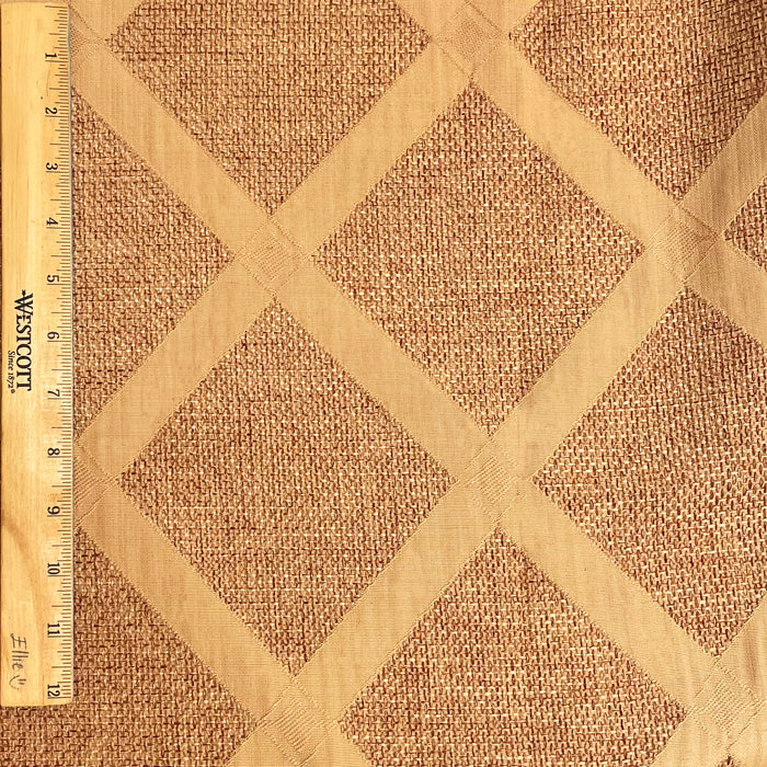 CLASSIC MALIBU DIAMOND ARGYLE DESIGN UPHOLSTERY FABRIC BY THE YARD