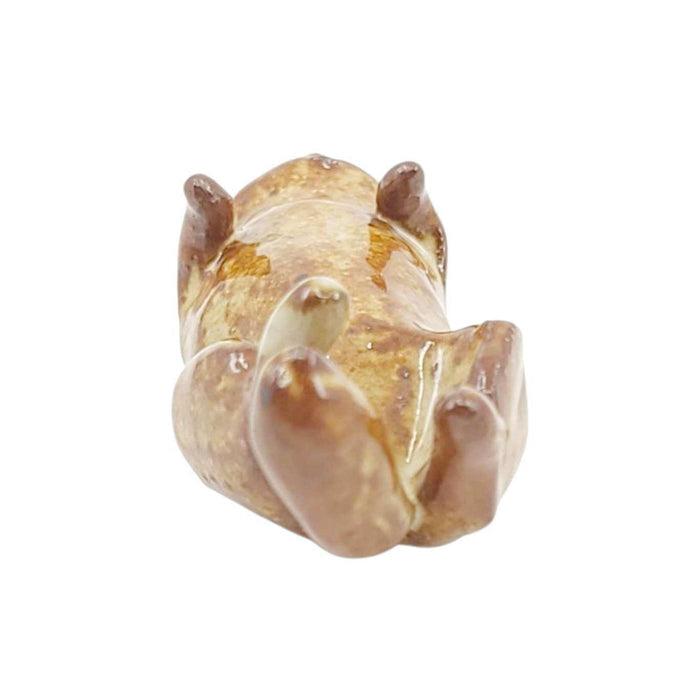 Collectible - Tea Pet Figurine (Light Brown Cat) by Mist Ceramics
