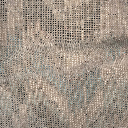 DELPHINE - FLAME STITCH DESIGN CHENILLE UPHOLSTERY FABRIC BY THE YARD