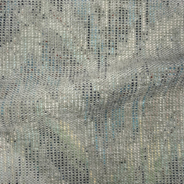 DELPHINE - FLAME STITCH DESIGN CHENILLE UPHOLSTERY FABRIC BY THE YARD