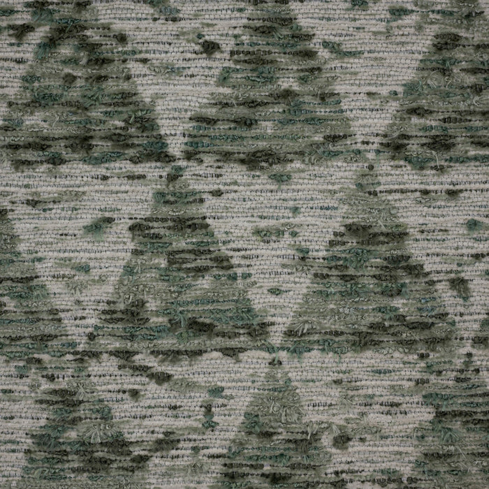 DENALI - TEXTURAL GEOMETRIC JACQUARD CHENILLE ORGANIC UPHOLSTERY FABRIC BY THE YARD