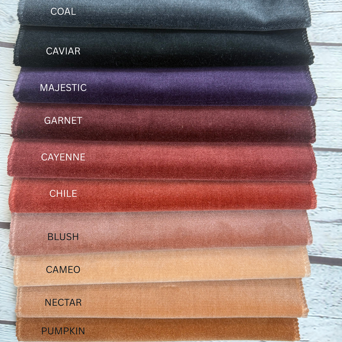 DEVERAUX – Premium Velvet Fabric By The Yard