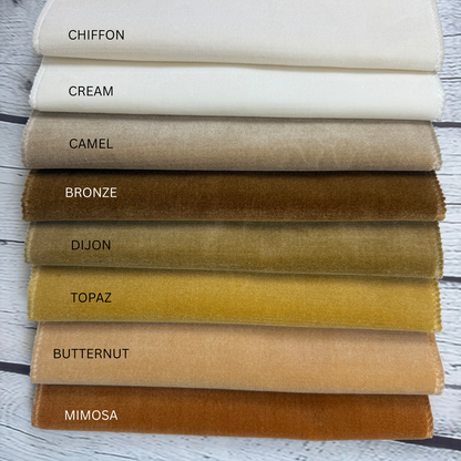 DEVERAUX – Premium Velvet Fabric By The Yard