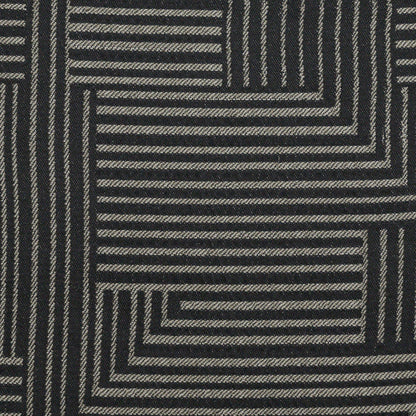 DEVO - 110" GEOMETRIC DESIGN DRAPERY & WINDOW CURTAIN