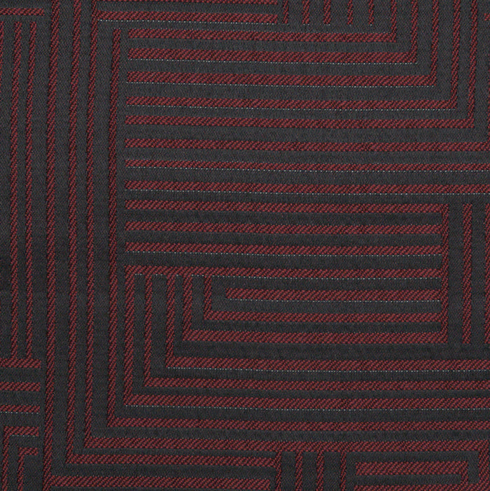 DEVO - 110" GEOMETRIC DESIGN DRAPERY & WINDOW CURTAIN