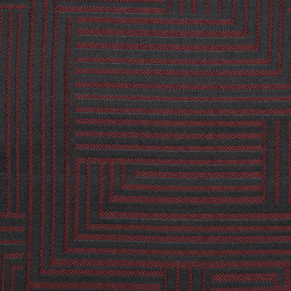 DEVO - 110" GEOMETRIC DESIGN DRAPERY & WINDOW CURTAIN