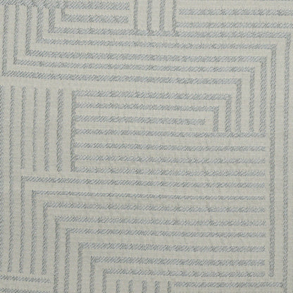 DEVO - 110" GEOMETRIC DESIGN DRAPERY & WINDOW CURTAIN