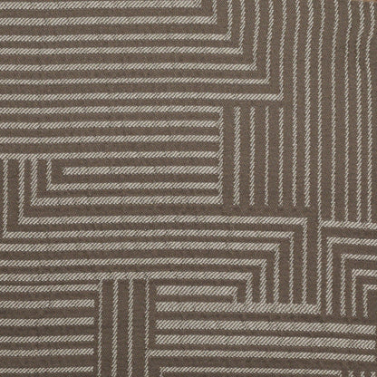 DEVO - 110" GEOMETRIC DESIGN DRAPERY & WINDOW CURTAIN