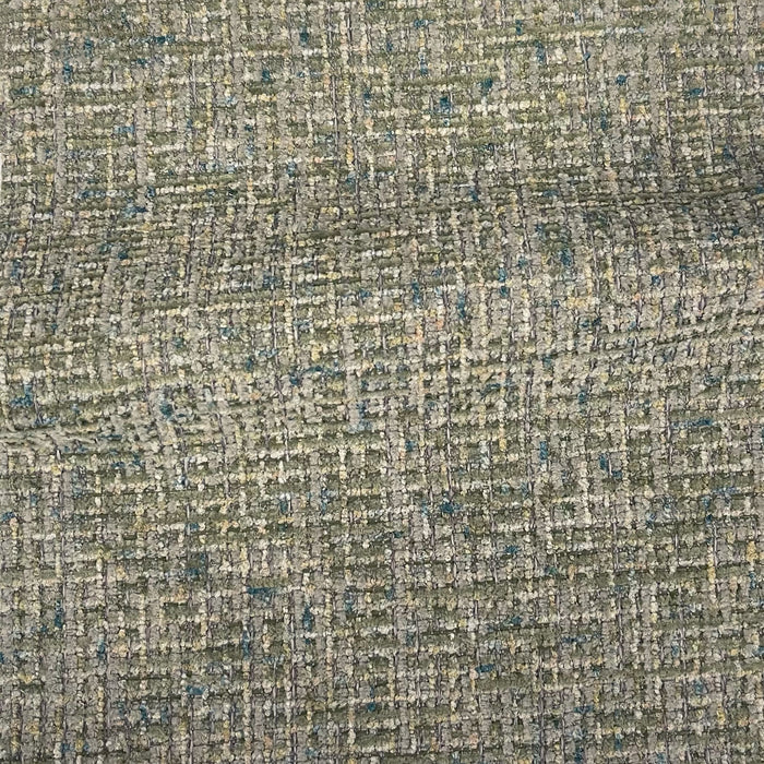 DEVON - BOUCLE YARN CHENILLE UPHOLSTERY FABRIC BY THE YARD