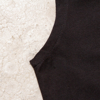 Droplet Face 011 - Tank Tshirt - Black