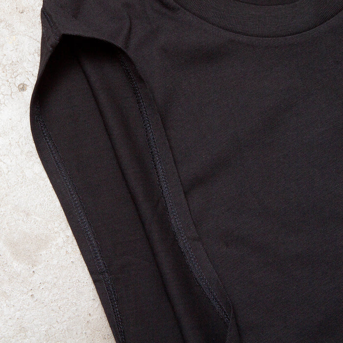 Droplet Face 011 - Tank Tshirt - Black