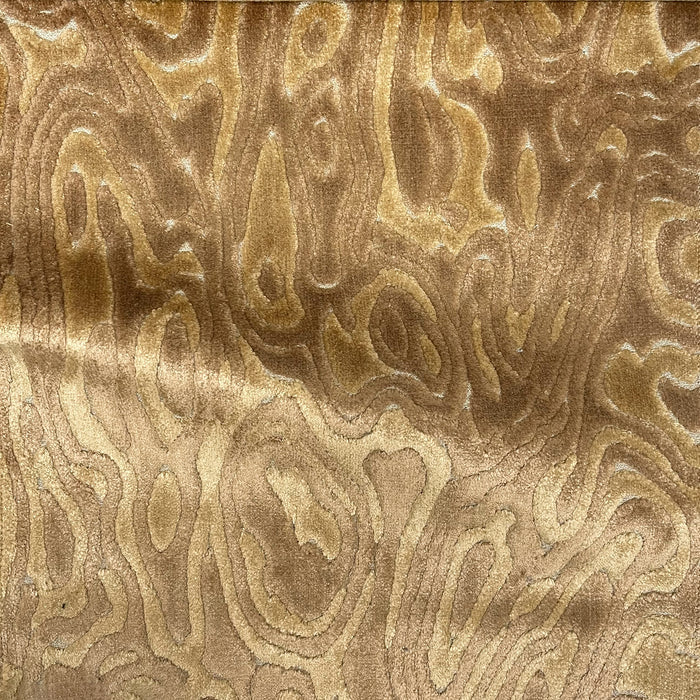 ECHO - ABSTRACT PATTERN CUT VELVET UPHOLSTERY FABRIC BY THE YARD