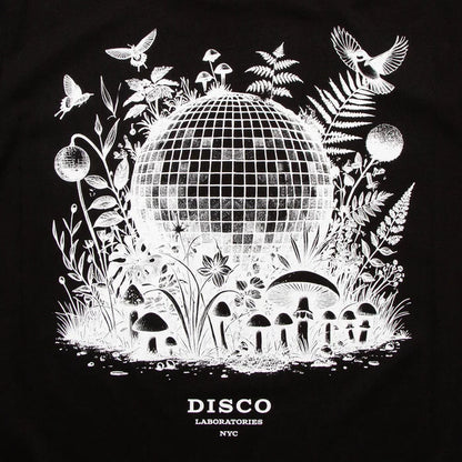 Ecology Disco Labs Front Print - Tank Tshirt - Black