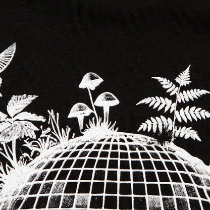 Ecology Disco Labs Front Print - Tank Tshirt - Black