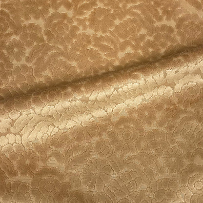 ELEANOR - BOTANICAL FLAIR CUT VELVET UPHOLSTERY FABRIC BY THE YARD