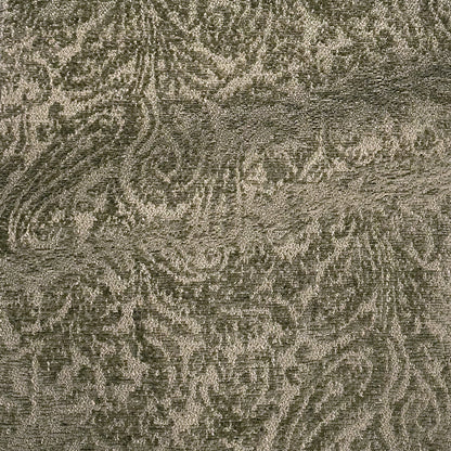 EVERLY - BOUCLE WRAP PAISLEY DESIGN JACQUARD UPHOLSTERY FABRIC BY THE YARD