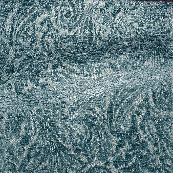 EVERLY - BOUCLE WRAP PAISLEY DESIGN JACQUARD UPHOLSTERY FABRIC BY THE YARD