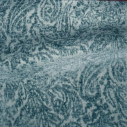 EVERLY - BOUCLE WRAP PAISLEY DESIGN JACQUARD UPHOLSTERY FABRIC BY THE YARD