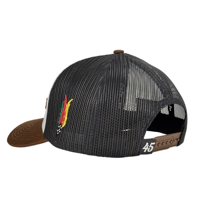Forty Five "Sinaloa" Cap- Brown/ White