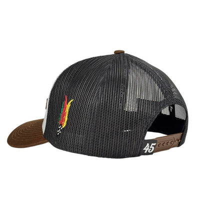 Forty Five "Sinaloa" Cap- Brown/ White