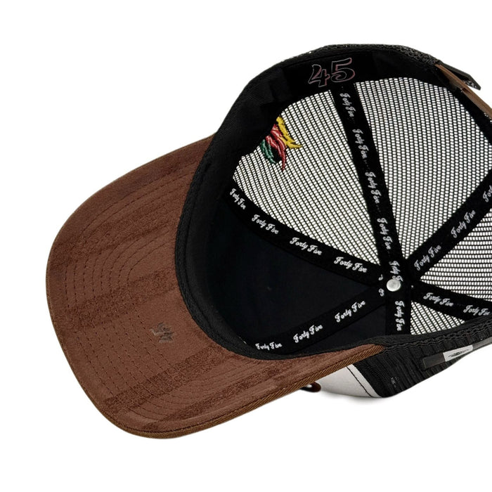 Forty Five "Sinaloa" Cap- Brown/ White
