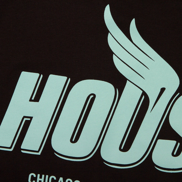 Green Peak House Back Print - Tshirt - Black
