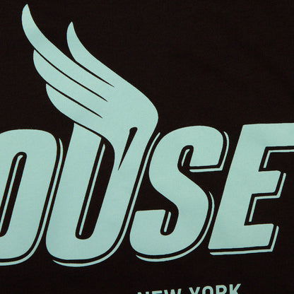 Green Peak House Back Print - Tshirt - Black