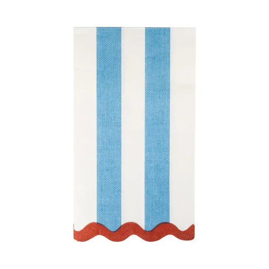 Hamptons Stripe Paper Dinner Napkins