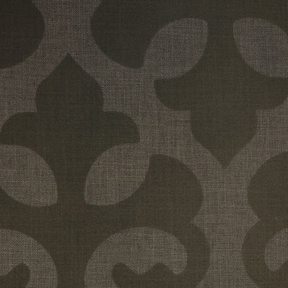 HARLOW - LINEN BLEND FLOCK PRINT BURLAP UPHOLSTERY FABRIC BY THE YARD