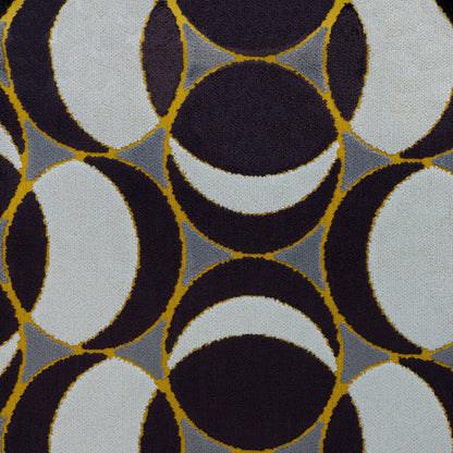 HIGHBALL - MULTI-PURPOSE GEOMETRIC CUT VELVET UPHOLSTERY FABRIC BY THE YARD