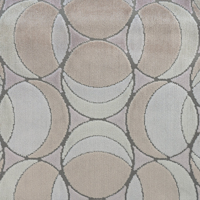 HIGHBALL - MULTI-PURPOSE GEOMETRIC CUT VELVET UPHOLSTERY FABRIC BY THE YARD