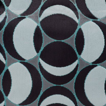 HIGHBALL - MULTI-PURPOSE GEOMETRIC CUT VELVET UPHOLSTERY FABRIC BY THE YARD