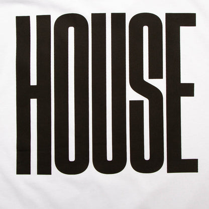 Higher House Back Print - Tank Tshirt - White