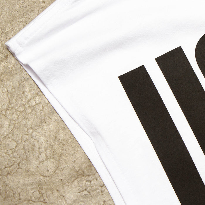 Higher House Back Print - Tank Tshirt - White