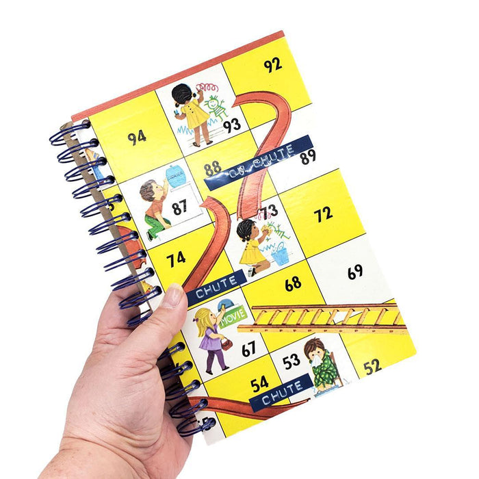 Journal - Vintage Climbing Slides Game (Oh Chute) by Crafty Earth Monkey