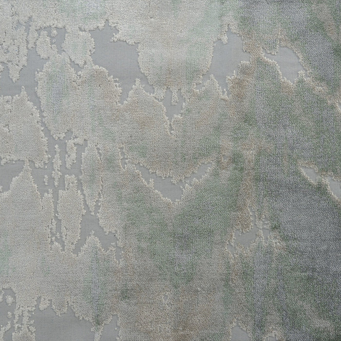 KANOKO - ABSTRACT DESIGNER PATTERN CUT VELVET UPHOLSTERY FABRIC BY THE YARD