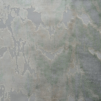 KANOKO - ABSTRACT DESIGNER PATTERN CUT VELVET UPHOLSTERY FABRIC BY THE YARD