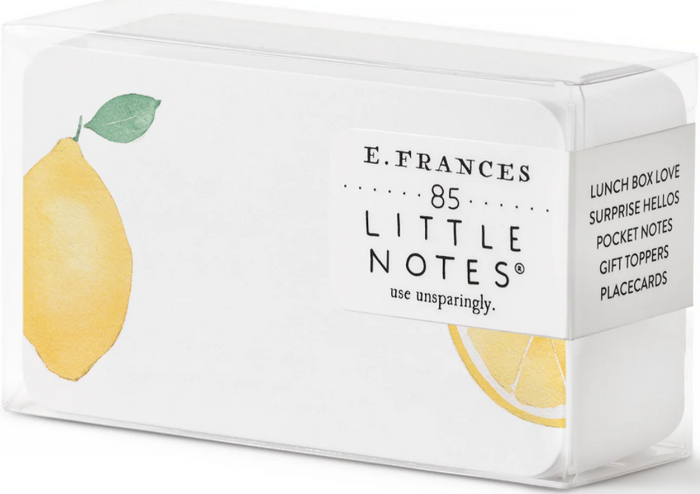 Lemon Little Notes