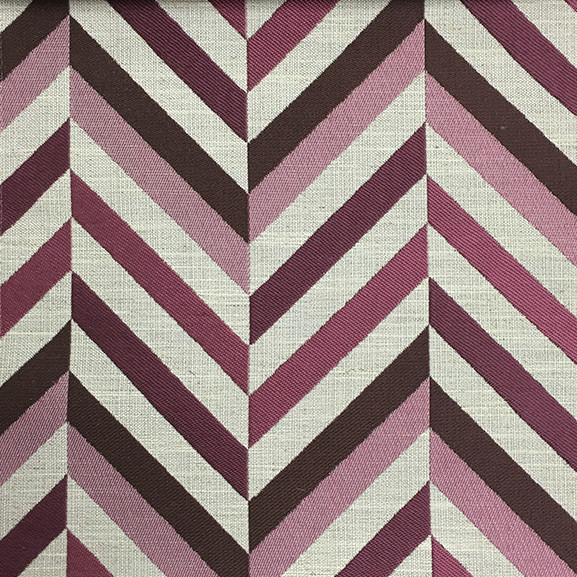 Leyton - Jacquard Fabric Designer Pattern Home Decor Drapery & Pillow Fabric by the Yard - Available in 8 Colors - Amethyst - Top Fabric - 6