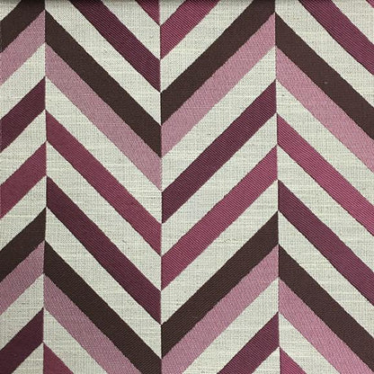 Leyton - Jacquard Fabric Designer Pattern Home Decor Drapery & Pillow Fabric by the Yard - Available in 8 Colors - Amethyst - Top Fabric - 6