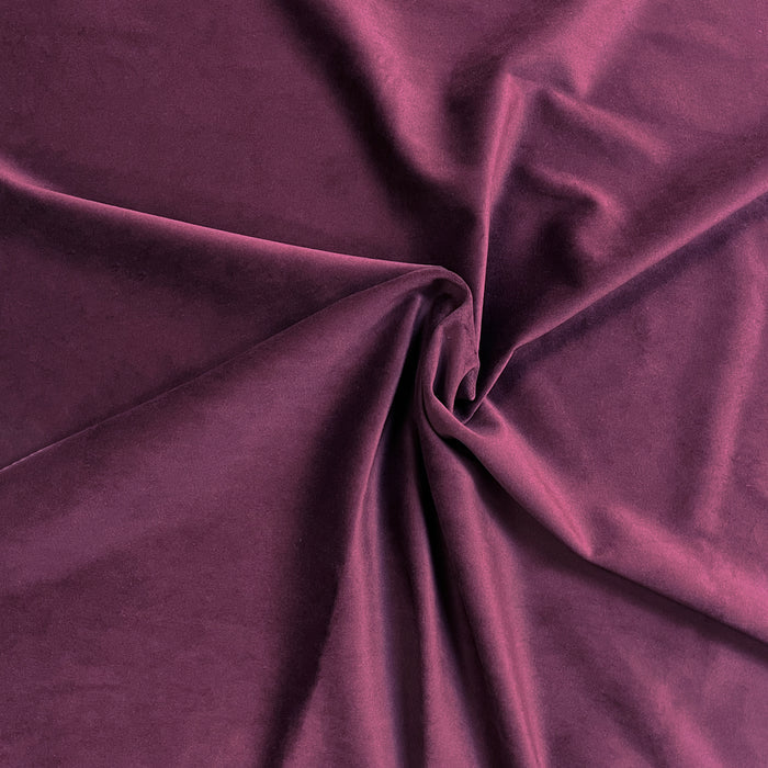LIBERTY - ULTRA PLUSH PLAIN VELVET UPHOLSTERY FABRIC BY THE YARD