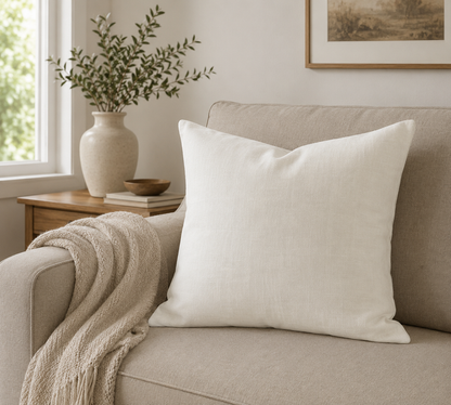 LINEN, 100% Linen Upholstery Fabric, Perfect for Furniture, Table Top, Draperies, and Cushion Covers
