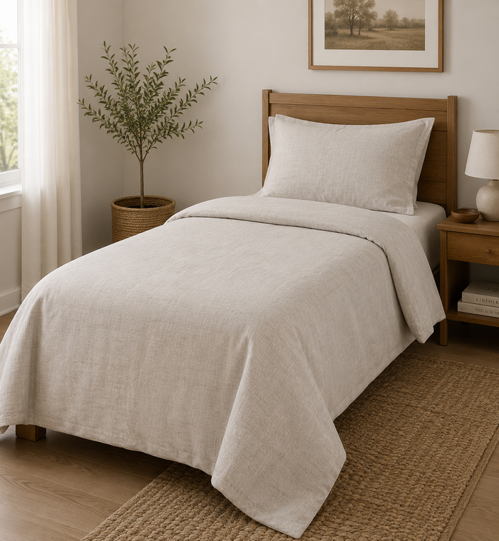 LINEN, 100% Linen Upholstery Fabric, Perfect for Furniture, Table Top, Draperies, and Cushion Covers