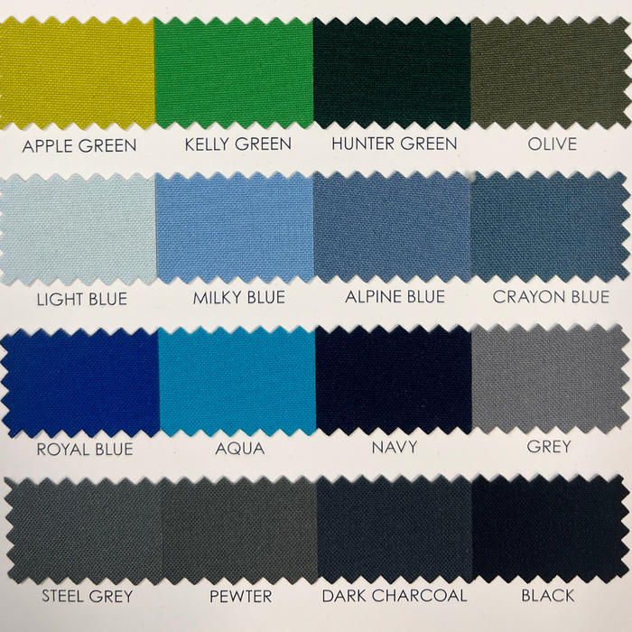 Lucky - Multipurpose Poplin, Polyester Fabric by the Yard - Available in 45 Colors
