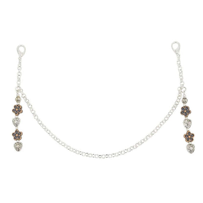 Mask Chain - Side Dangle (Flowers and Hearts) by Tiny Aloha